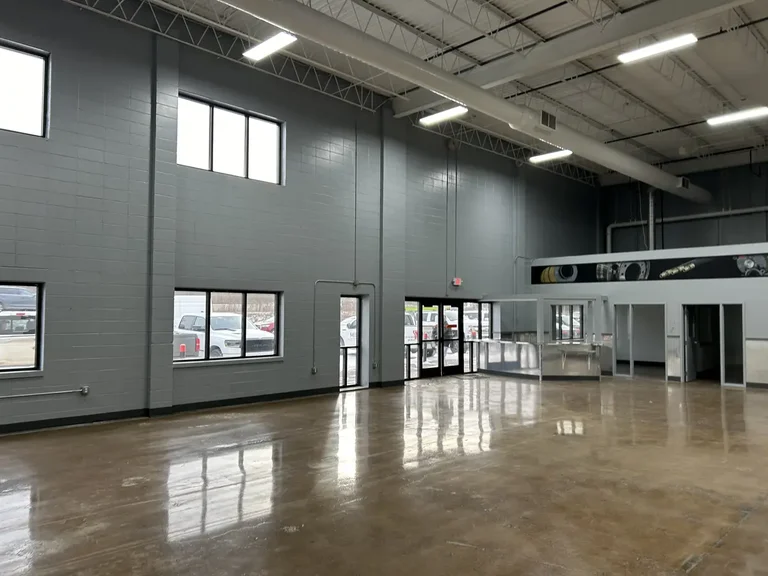 Tesla Service Center Floor